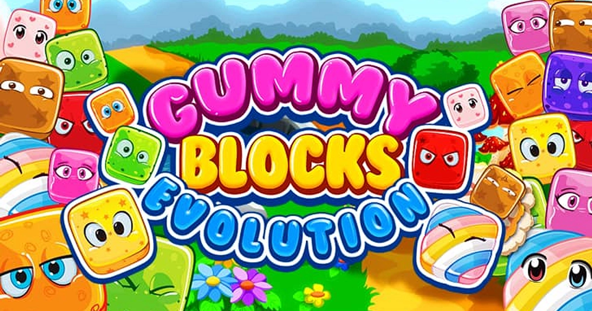 Norm Helemaal droog Knorrig Gummy Blocks Evolution - Gratis Online Spel | FunnyGames