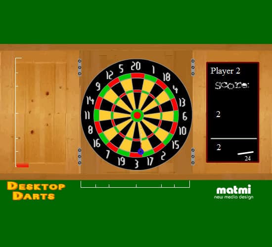 Desktop Darts Gratis Online Spel FunnyGames