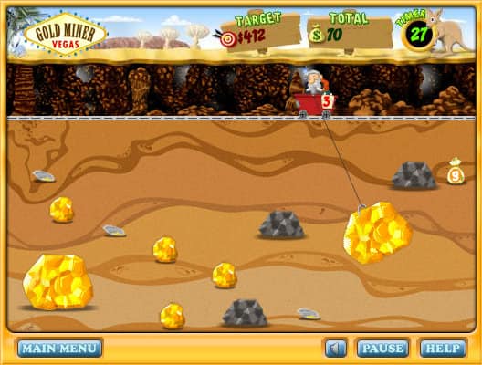 gold miner vegas game full screen