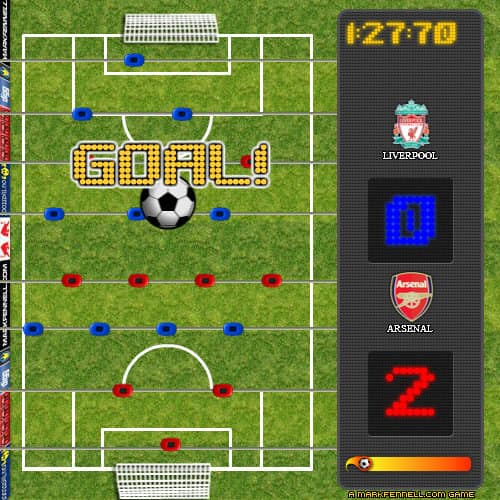 Tafel Voetbal Gratis Online Spel FunnyGames