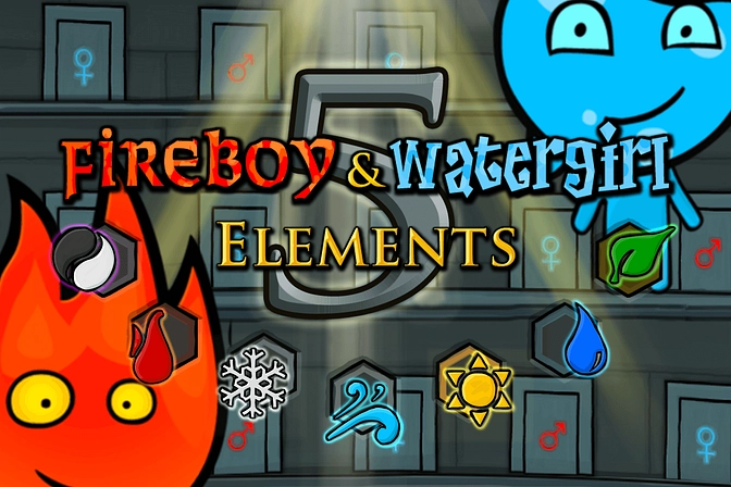 Vuurjongen en Watermeisje 5: Elementen