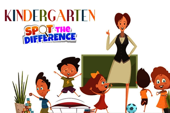 Kindergarten Spot The Differences