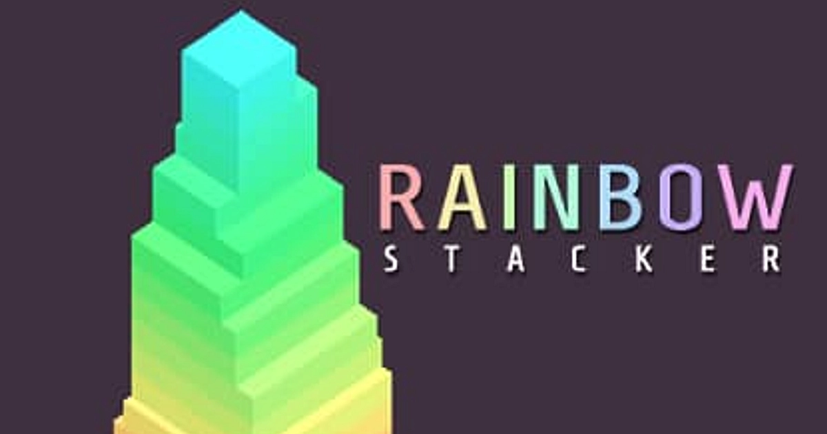 Rainbow Stacker Jeu Gratuit en Ligne FunnyGames