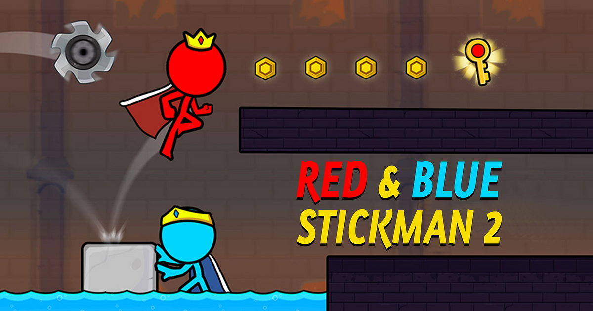 Red And Blue Stickman 2 Gratis Online Spel FunnyGames red-and-blue-stickman-2-gratis-online-spel-funnygames