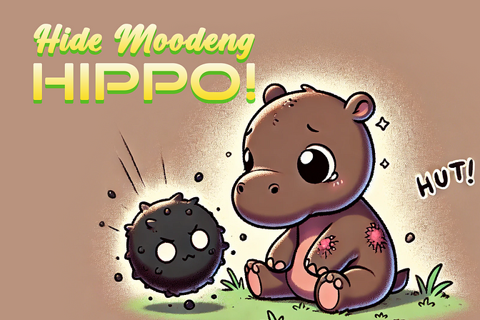 Hide Moodeng Hippo!